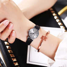Load image into Gallery viewer, Hot Sale Women Leather Mini Design Quartz Watches Casual Ladies Simple Dial Watch Clock Relogio Feminino Drop Shipping