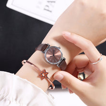 Load image into Gallery viewer, Hot Sale Women Leather Mini Design Quartz Watches Casual Ladies Simple Dial Watch Clock Relogio Feminino Drop Shipping