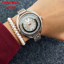 Load image into Gallery viewer, reloj mujer Top Brand CONTENA Watch Women Watches Rose Gold Bracelet Watch Luxury Rhinestone Ladies Watch saat relogio feminino