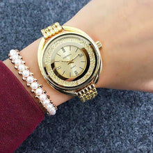 Load image into Gallery viewer, reloj mujer Top Brand CONTENA Watch Women Watches Rose Gold Bracelet Watch Luxury Rhinestone Ladies Watch saat relogio feminino